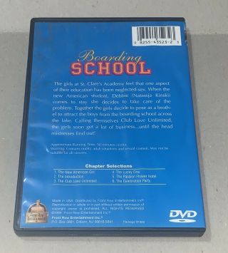 Boarding School (DVD,  1978) NASTASSJA KINSKI RARE OOP Good Play 3