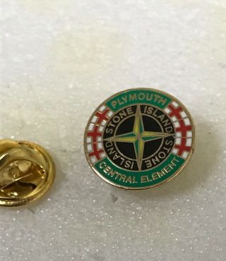 Very Rare & Old Plymouth Argyle Supporter Enamel Badge - Central Element Firm