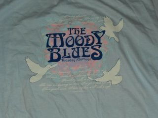 Rare Moody Blues Tuesday Afternoon T Shirt (women 