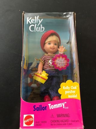 Mattel Kelly Club Sailor Tommy Doll Mattel Barbie Kid Boy Rare Child I17