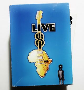 Live 8 (dvd,  2005,  4 - Disc Set) Rare & Oop Live Aid July 2 2005 Concert