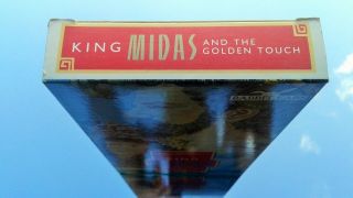 KING MIDAS AND THE GOLDEN TOUCH (VHS) MICHAEL CAINE (The Muppets) YO - YO MA,  RARE 4
