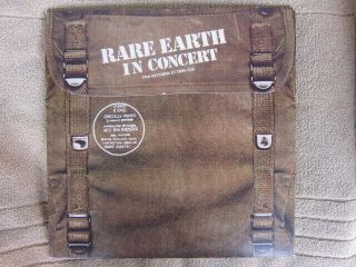 Rare Earth In Concert Vinyl Lp Record W Insert 1971 Unplayed M -