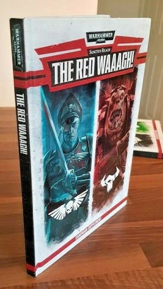 The Red Waaagh Campaign Book Imperial Guard Orks Games Workshop Warhammer Rare