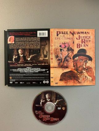 The Life And Times Of Judge Roy Bean (snap Case Dvd Rare Oop Paul Newman Western