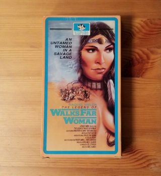 The Legend Of Walks Far Woman On Vhs Rare Oop Raquel Welch Interglobal Release
