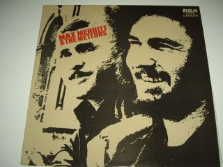 Max Merritt & The Meteors Rare Oz 12 " Lp 1976 Exc,