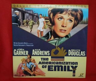The Americanization Of Emily Laserdisc Ld Widescreen Format Rare