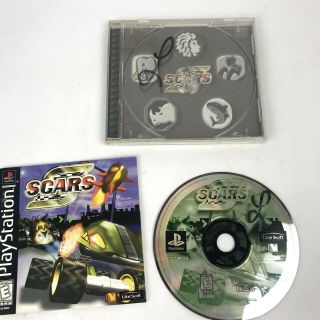 Scars (sony Playstation 1,  1998) Ps1 Complete Complete Rare Ps3