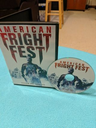 American Fright Fest (dvd,  2018) Rare Horror