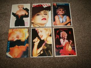 Madonna - 6 Postcards From 80s - True Blue / Who 