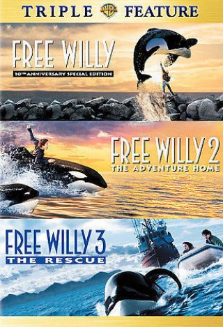 Willy / Willy 2 / Willy 3 (dvd,  2 - Disc Set) Triple Feature Ln Rare