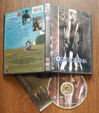 /852\ Quadrophenia Dvd From Rhino With Insert Rare & Oop (the Who,  Daltrey)