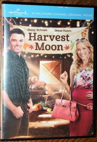 Harvest Moon (dvd,  2015) Jessy Schram,  Jesse Hutch.  Vg Cond.  Rare Hallmark Movie