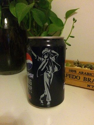Rare China Pepsi Cola Can 25th Michael Jackson Empty Can 330ml