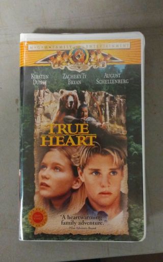 True Heart Vhs (m907713,  Mgm,  1997) Rare Clam Shell