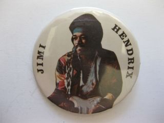 Rare Vintage Jimi Hendrix Button