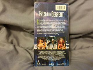 Eyes of the Serpent (1994) - VHS - Fantasy - Chuck Mavich - Demo / Screener - RARE 2