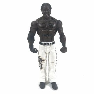 R - Truth 2011 Mattel Figure Jakks Rare Wwe White Pants Tight Joints (s)