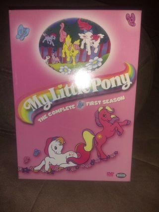 My Little Pony - The Complete First Season (dvd,  2004,  4 - Disc Set) Rare Oop