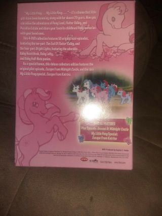 My Little Pony - The Complete First Season (DVD,  2004,  4 - Disc Set) rare oop 4