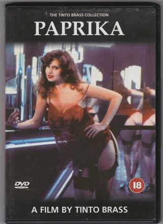 Paprika Dvd Tinto Brass Grindhouse Cult Erotica Drive - In Prostitution Oop Rare
