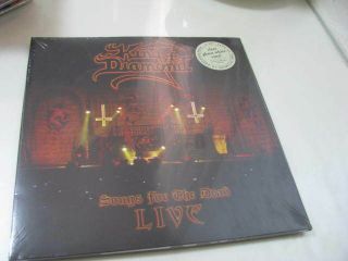 King Diamond Songs For Dead Live Ultra Rare Clear Ghost White Vinyl 2lp - Sealed50