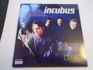 Incubus Drive 7 " Vinyl Ep Rare Numbered Edition Uk Press 2001 Epic Limited
