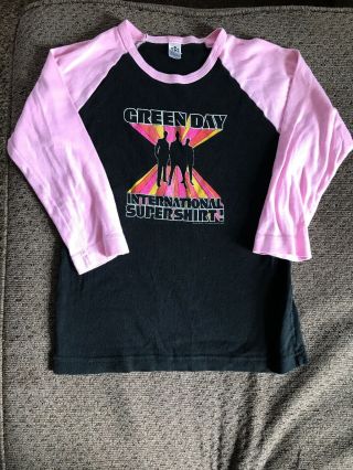 Rare Greenday Concert Shirt Pop Disaster Tour