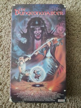 The Dungeonmaster (1984) Rare Vhs Tape - Action Sci - Fi Fantasy Horror Elements