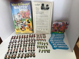 Rare Vintage Walt Disney Master Mind Game Invicta Games Complete