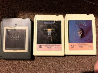 Eagles - Long Run - One Of The Nights & Greatest Hits 3 Vintage Rare 8 Track Tape
