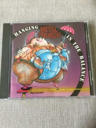 Metal Church - Hanging In The Balance Rare Cd Armored Saint,  Metallica,  Thrash