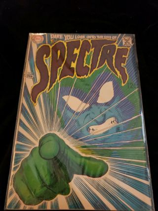 The Spectre 8 Dc Silver Age Dc Comics 1969 White Pages Rare