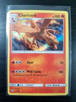 Charizard Rare Holo Pokemon Card 5/18 Detective Pikachu - M Pack Fresh