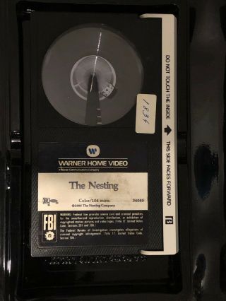 The Nesting 1980 Beta Horror RARE 3
