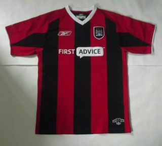 Manchester City 2003 2004 Away Shirt Rare First Advice (s)
