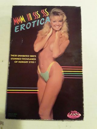 Miss Erotica Vhs Rare Cult 80 