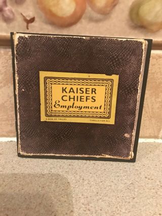 Kaiser Chiefs - Employment - RARE Limited Edition 2CD box,  Dollars,  P&P 5