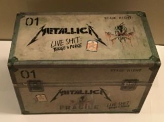 1993 Metallica Live Shit Binge & Purge Box - Set: 3 - VHS,  and 3 CD vintage rare 2