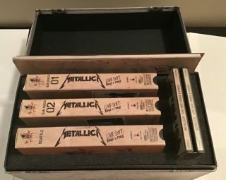 1993 Metallica Live Shit Binge & Purge Box - Set: 3 - VHS,  and 3 CD vintage rare 4