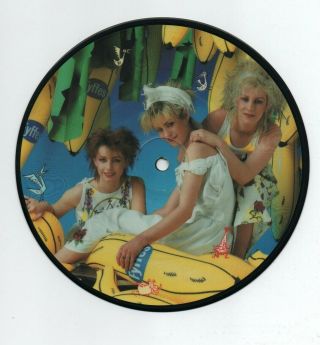 Bananarama - Too Shy 7 " 45 Vinyl Rare 1982 Uk Picture Disc Single