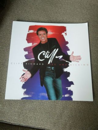 Cliff Richard Live And Kicking Rare Tour Programme