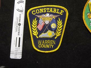 Kentucky - Warren County Constable Small Dept Rare Htf