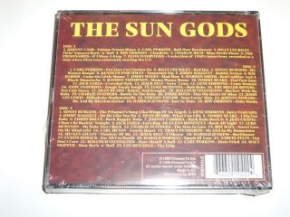 SUN RECORDS RARE 3 X CD SET ' THE SUN GODS ' 1999 & 2