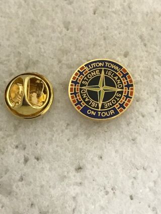 Very Rare & Old Luton Town Supporter Enamel Badge - Wear With Pride