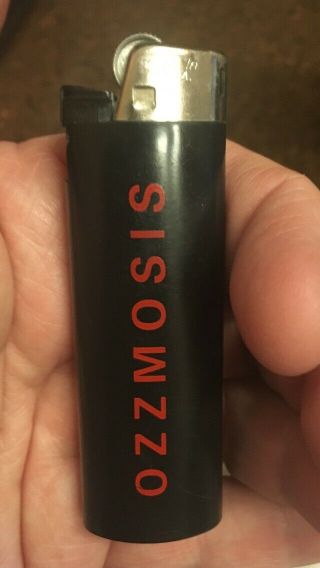 Vintage Ozzie Osbourne Ozzmosis Epic Records Promo Bic Lighter.  Rare