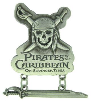 2011 Disney Pirates Of The Caribbean On Stranger Tides Artist Proof Pin Rare