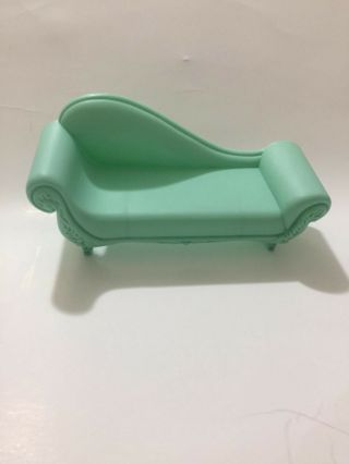2013 Green Sofa Couch Chaise For Barbie Doll My Scene Living Room Htf Rare