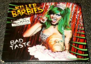 The Killer Barbies - Bad Taste - 2000 Eu/uk Cd - Digipak,  Insert - Rare